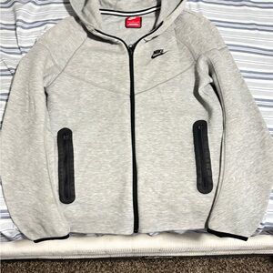 Nike Gray and Black Kids Jacket